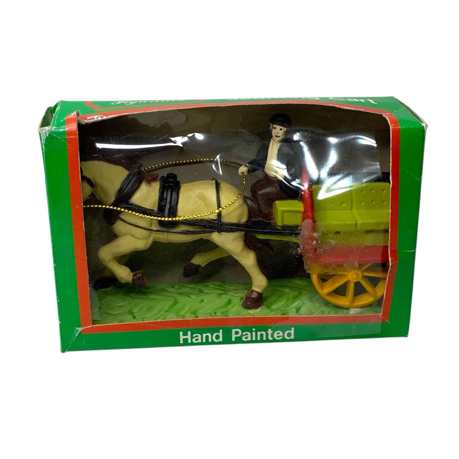 Vintage Braco No. 821 Hand Painted Jaunting Cart Figurine – Boxed Irish Decor Other Vintage & Classic Toys by TheVoyageBird