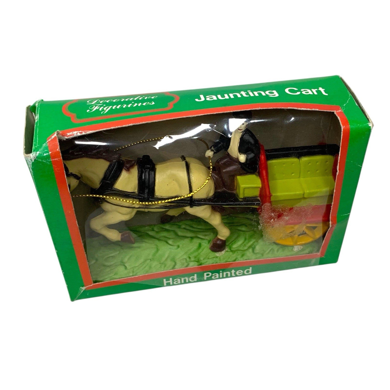 Vintage Braco No. 821 Hand Painted Jaunting Cart Figurine – Boxed Irish Decor Other Vintage & Classic Toys by TheVoyageBird