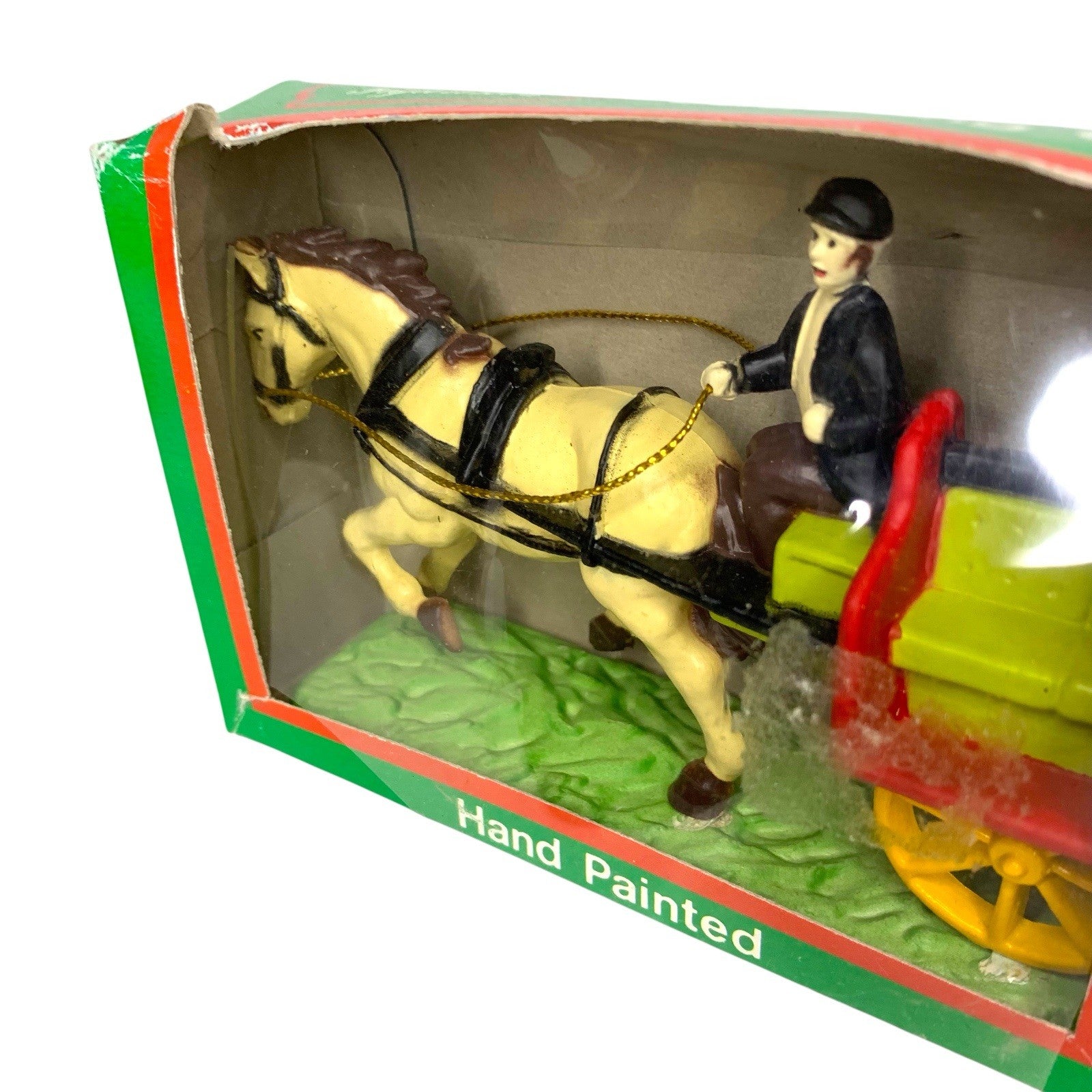 Vintage Braco No. 821 Hand Painted Jaunting Cart Figurine – Boxed Irish Decor Other Vintage & Classic Toys by TheVoyageBird