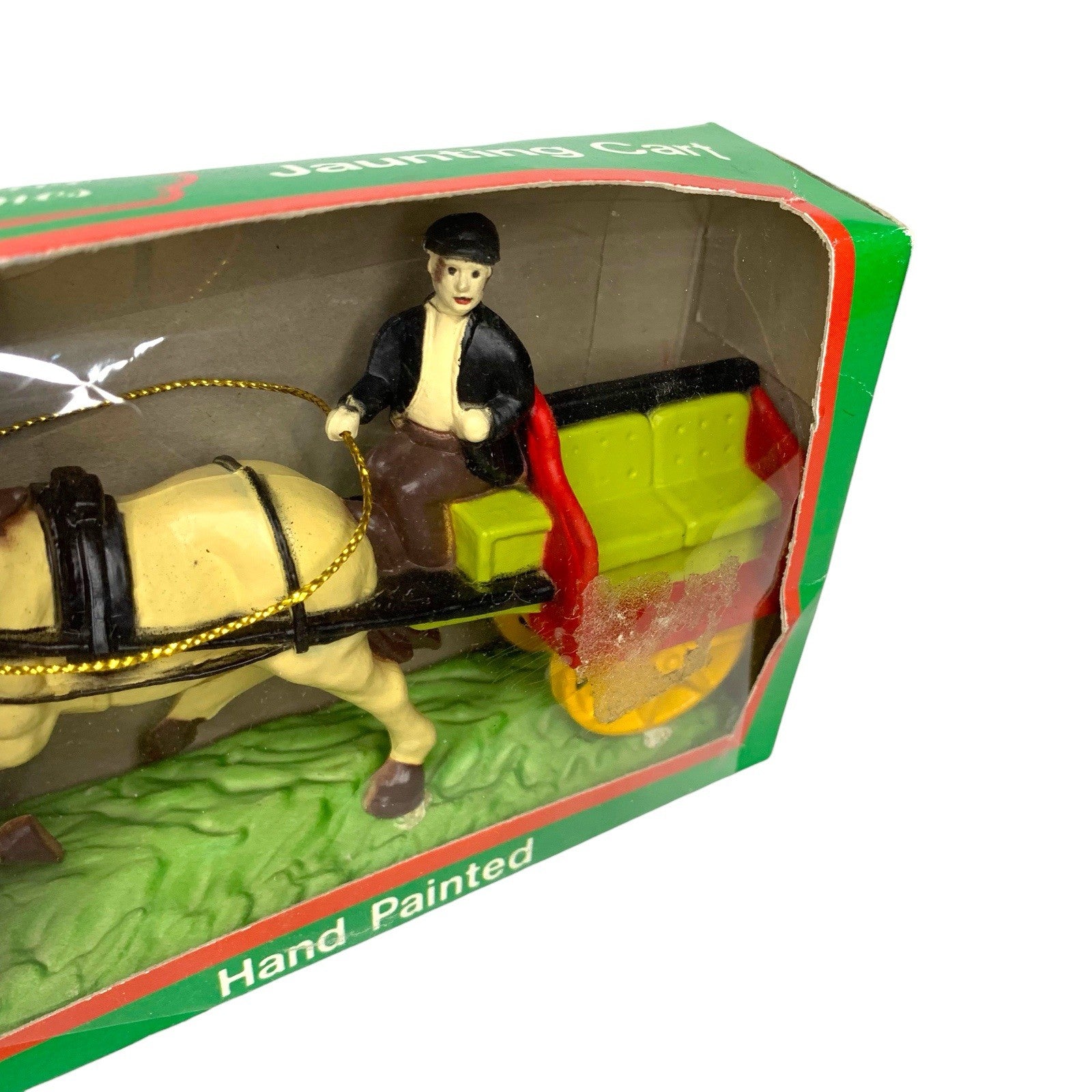 Vintage Braco No. 821 Hand Painted Jaunting Cart Figurine – Boxed Irish Decor Other Vintage & Classic Toys by TheVoyageBird