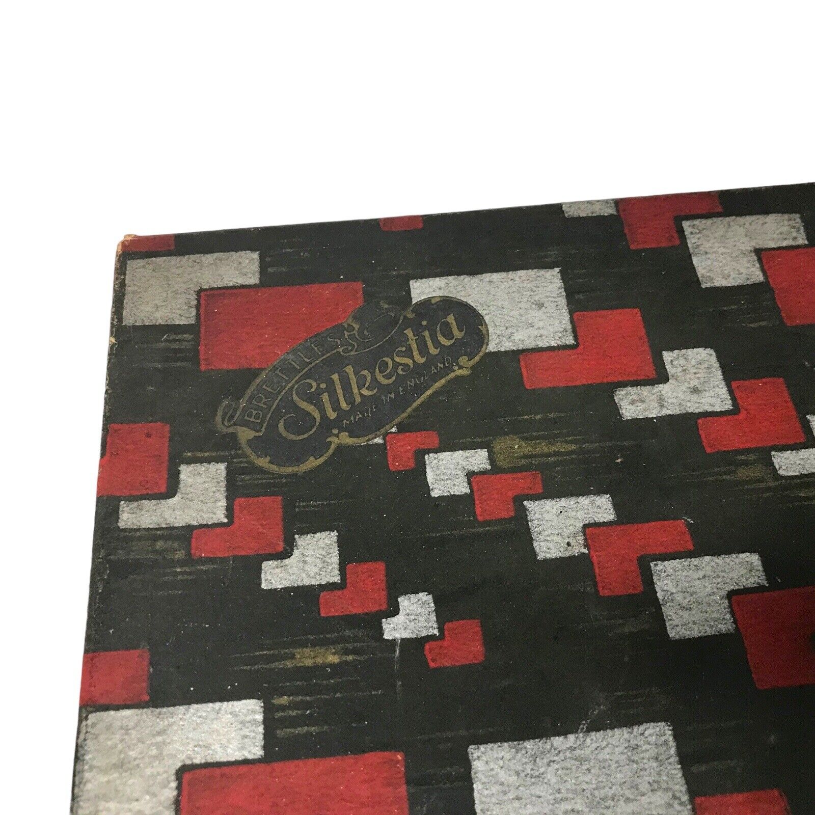 Vintage Brettle’s Silkestia White & Beige Micro Beaded Clutch Bag - Boxed Bags, Handbags & Cases by TheVoyageBird