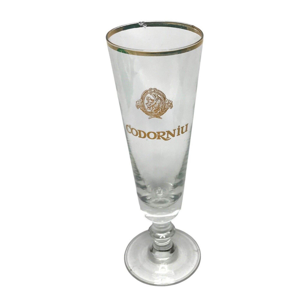 Vintage Codorniu Toasting Flute Pedestal Champagne Glass by TheVoyageBird