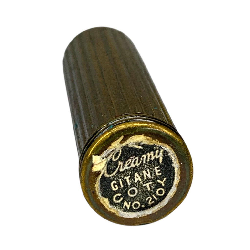 Vintage Creamy COTY Gutane No. 210 Lipstick Red – Prop/Display - 1950s - 1960s Other Vanity & Grooming by TheVoyageBird