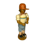 Vintage German Erzgebirge Wooden Incense Smoker Golfer Figurine Folk Art Collect Incense Smokers by TheVoyageBird