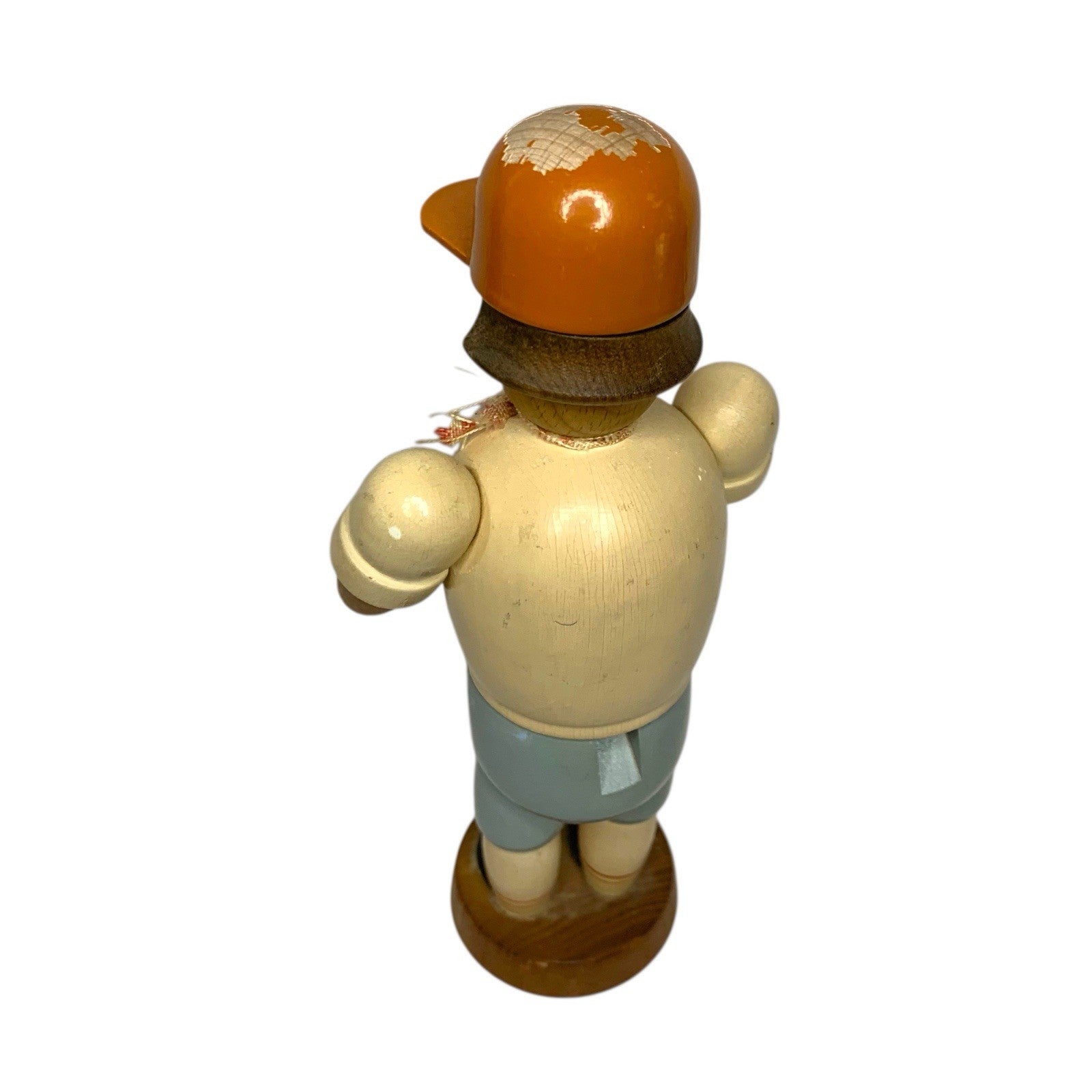 Vintage German Erzgebirge Wooden Incense Smoker Golfer Figurine Folk Art Collect Incense Smokers by TheVoyageBird