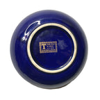 Vintage Greece Oepanenis & Aopodiath Blue with Gold Trim Trinket Dish with Lid Lilliput Lane by TheVoyageBird