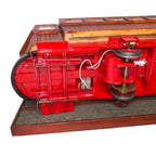 Vintage Large Scale Working Wooden Tram Model – 110mm Gauge, Handcrafted, Rare Sculptures & Figurines by TheVoyageBird