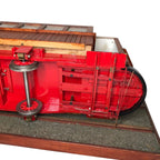 Vintage Large Scale Working Wooden Tram Model – 110mm Gauge, Handcrafted, Rare Sculptures & Figurines by TheVoyageBird