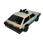 Vintage MSB ROADSTAR V 13-7 Tin Plate Police Car Michelin Tyres Friction Drive Tinplate/Penny Toys by TheVoyageBird