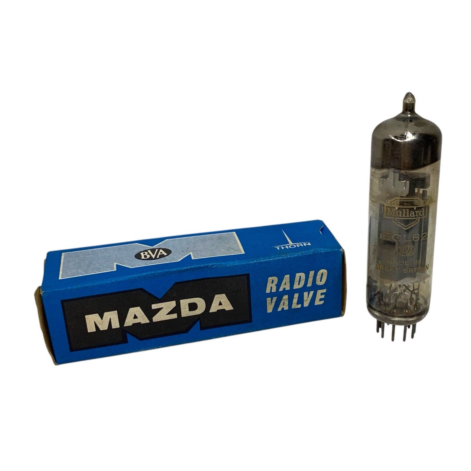 Vintage Mazda BVA Thorn ECL82 Radio Valve B6I1 0G2 Boxed Valves & Vacuum Tubes by TheVoyageBird