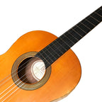 Vintage Miguel Ángel Acoustic Flamenco Guitar | Made in Spain | Red Leather Pouch | 1970s-80s Acoustic Guitars by TheVoyageBird