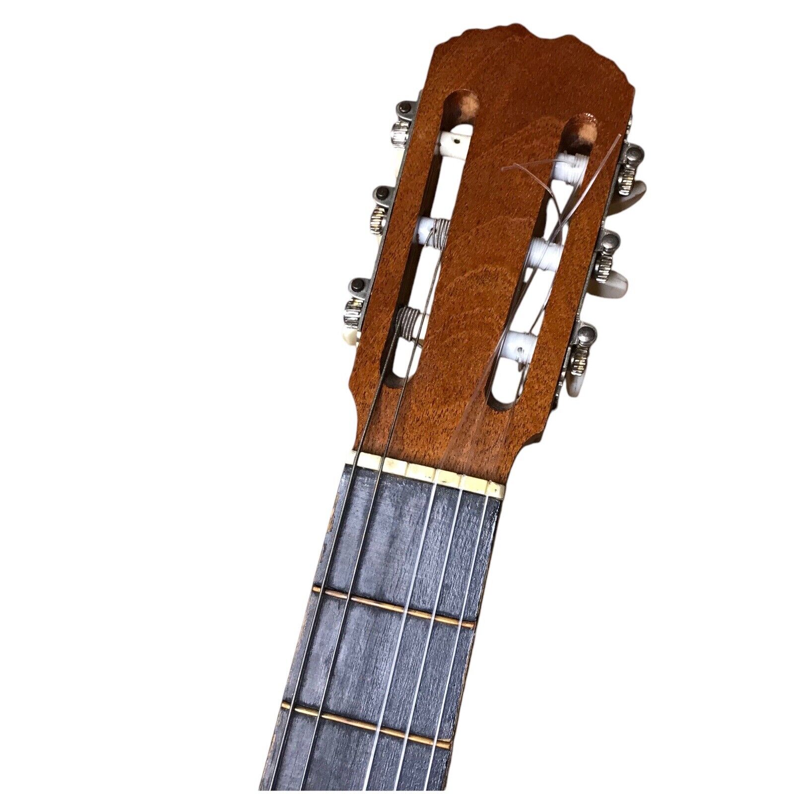 Vintage Miguel Ángel Acoustic Flamenco Guitar | Made in Spain | Red Leather Pouch | 1970s-80s Acoustic Guitars by TheVoyageBird