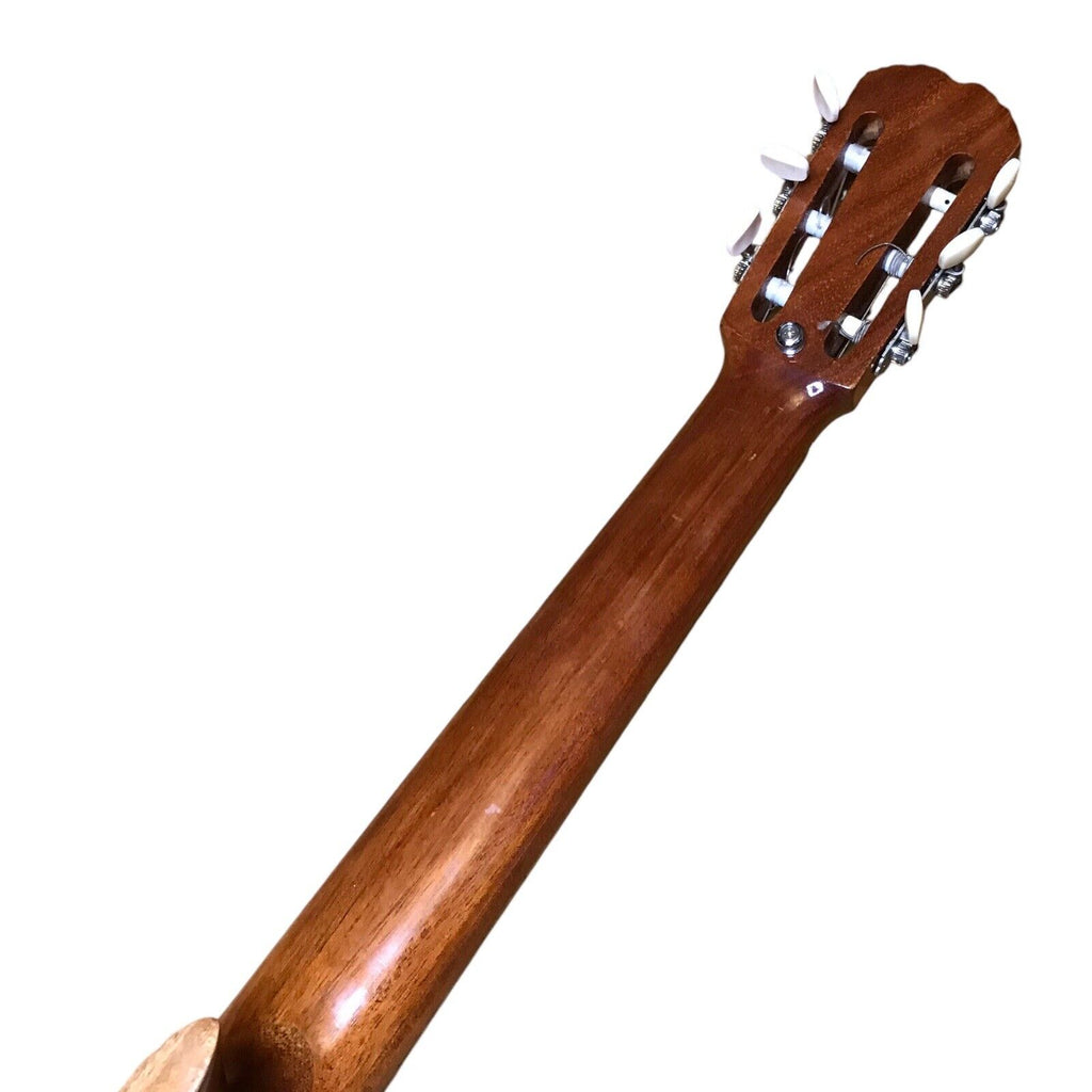 Vintage Miguel Ángel Acoustic Flamenco Guitar | Made in Spain | Red Leather Pouch | 1970s-80s Acoustic Guitars by TheVoyageBird