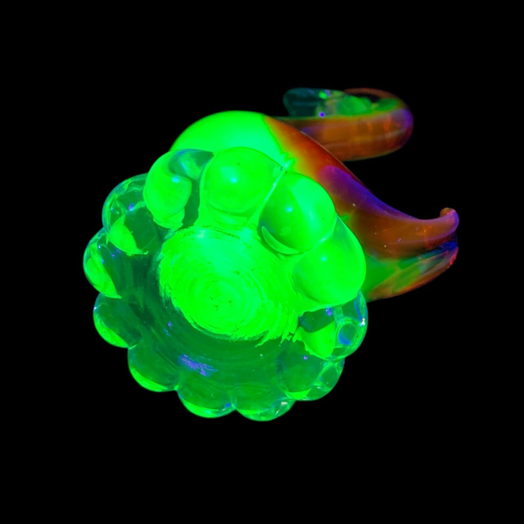 Vintage Murano Uranium & Cadmium Glass Duck 20cm Sculpture Mid Century Figurine 1950s-1970s Mid-Century by TheVoyageBird