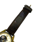 Vintage NFL Pittsburgh Steelers Sun Time Quartz Musical Watch with Leather Strap Other American Football Mem by TheVoyageBird
