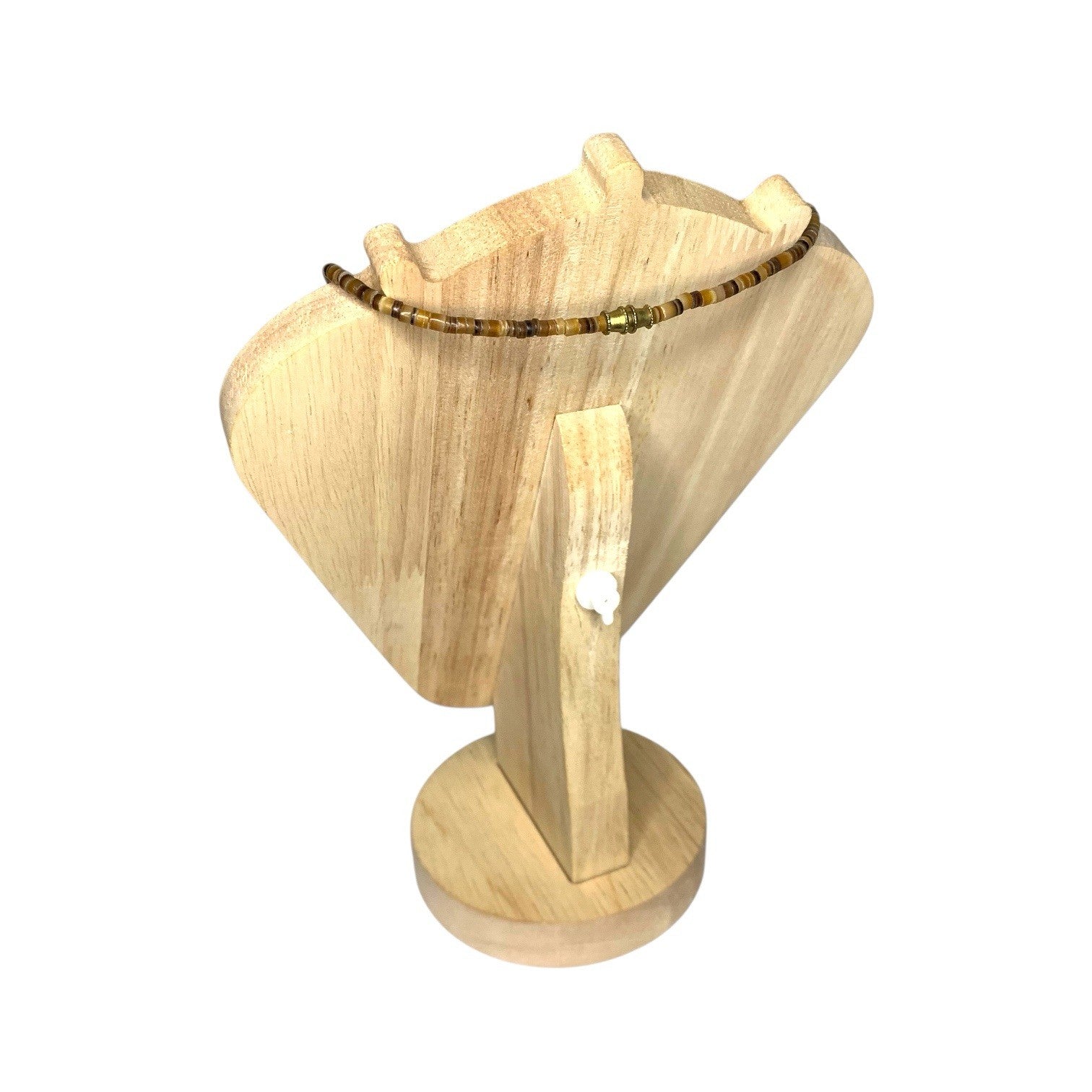 Vintage Native American Carved Mother of Pearl Eagle Pendant Beaded Necklace Vintage Reproduction Jewellery by TheVoyageBird