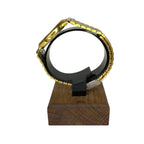 Vintage Ricoh Bourbon Quartz Watch Two Tone Gold Silver Strap Rare Working Wristwatches by TheVoyageBird