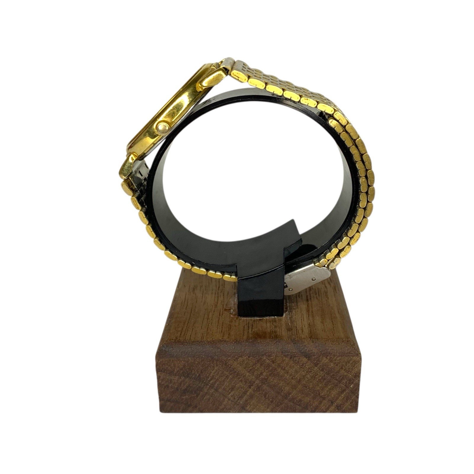 Vintage Ricoh Bourbon Quartz Watch Two Tone Gold Silver Strap Rare Working Wristwatches by TheVoyageBird