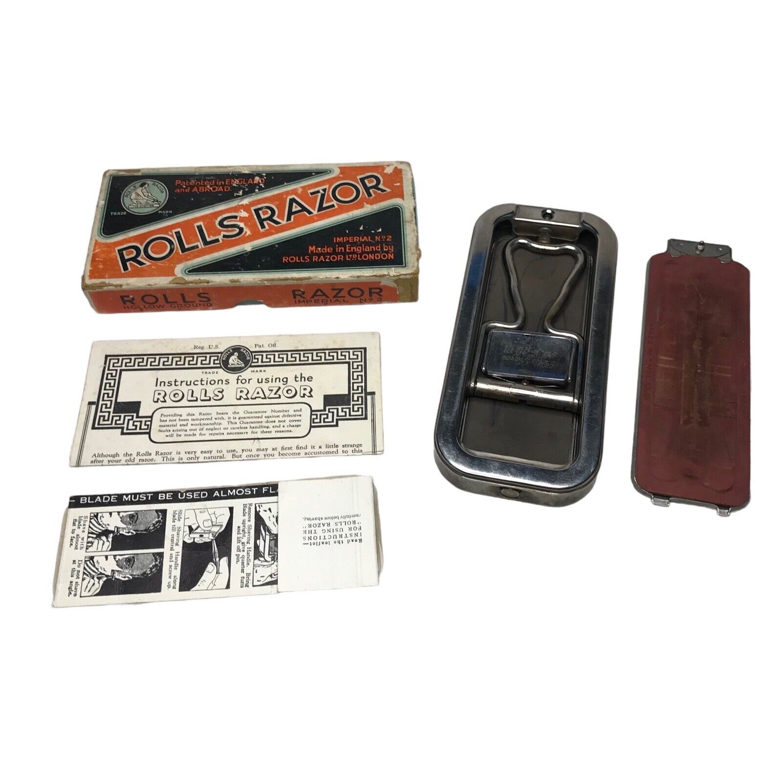 Vintage Rolls Razor Imperial No2 Made In England Complete With Box Grooming Collectables by TheVoyageBird