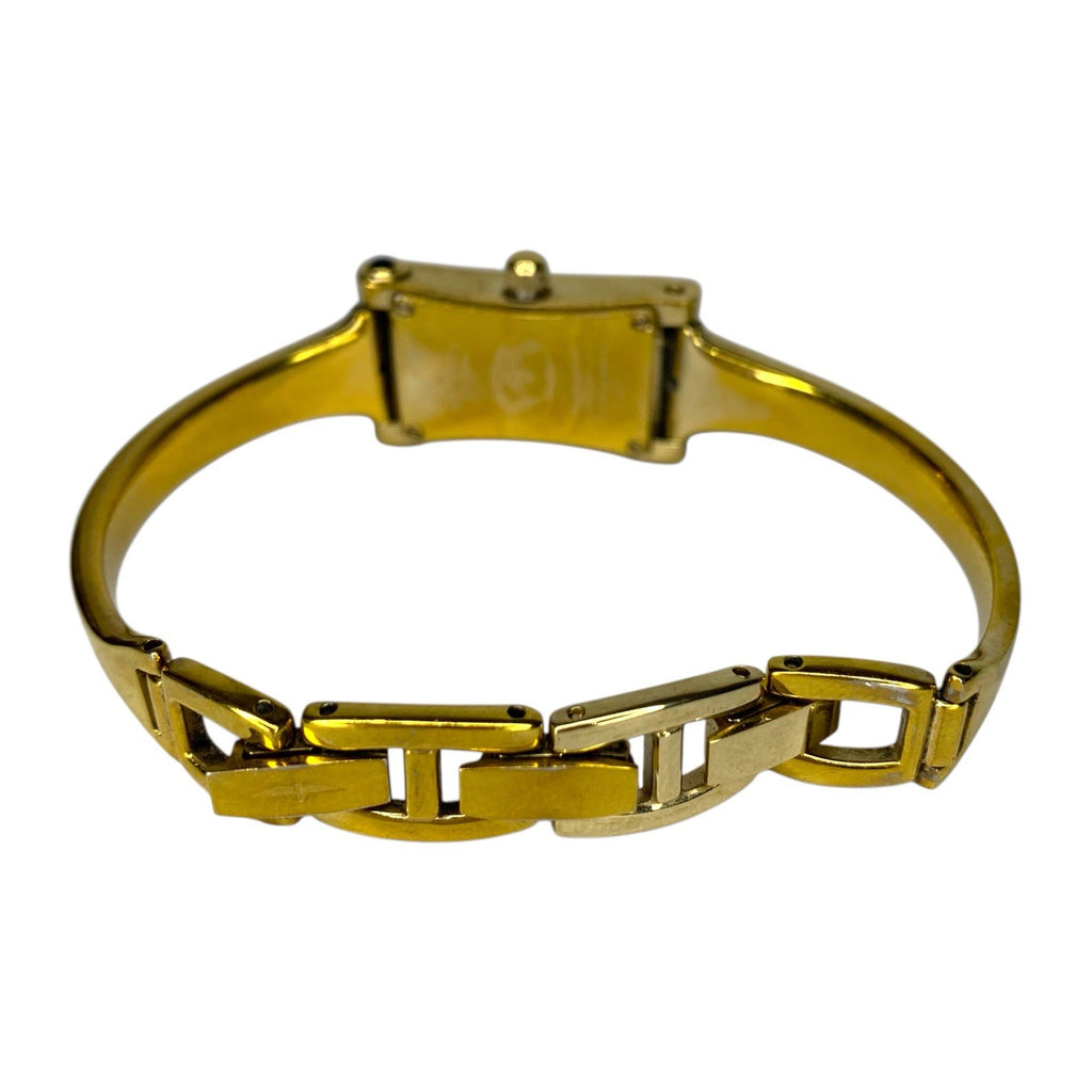 Vintage Rotary Ladies Bangle Watch Gold Tone Dolphin Standard Quartz Working Wristwatches by TheVoyageBird