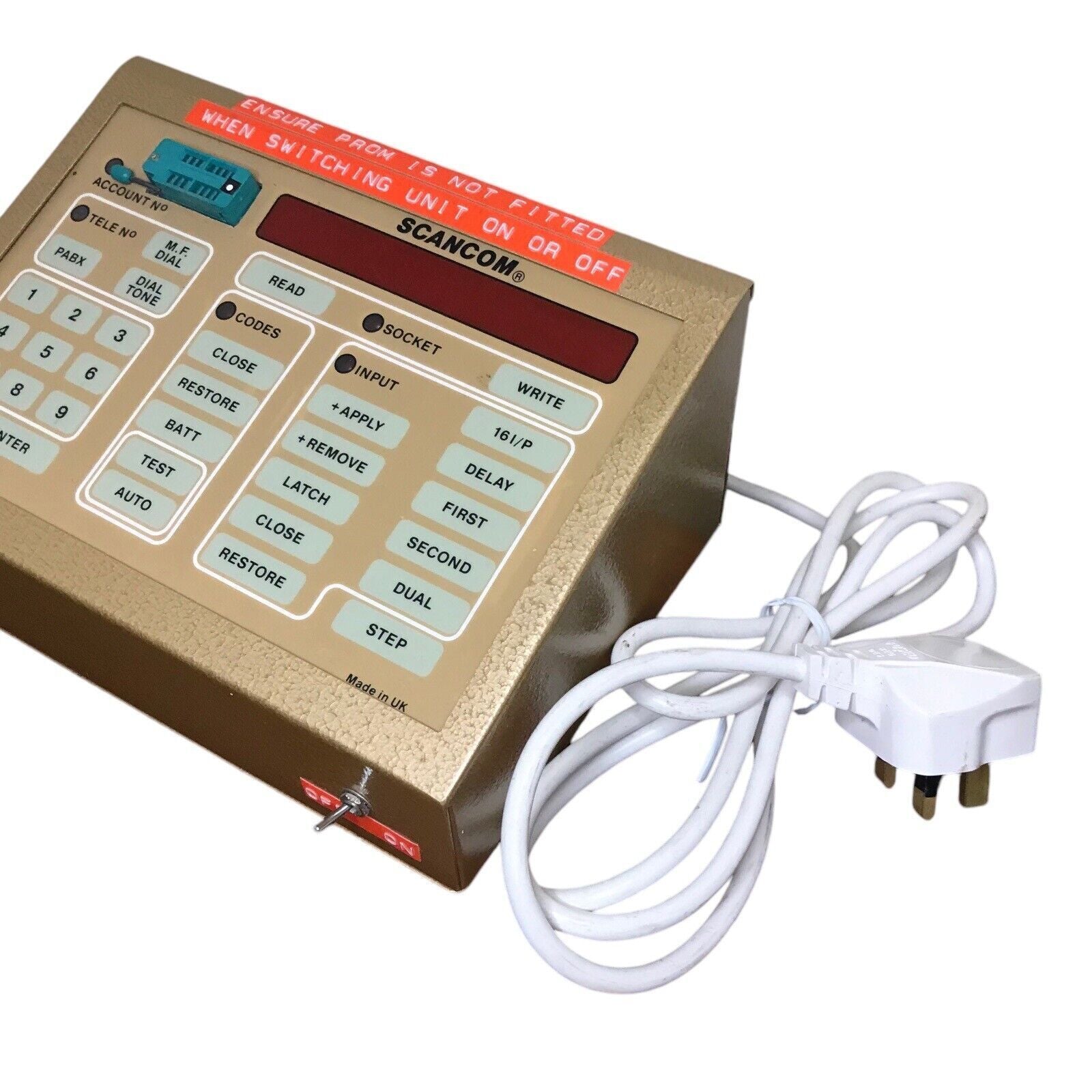Vintage Scancom 7100 PROM Programmer – Fast Format, 1980s-1990s Made in UK Other by TheVoyageBird