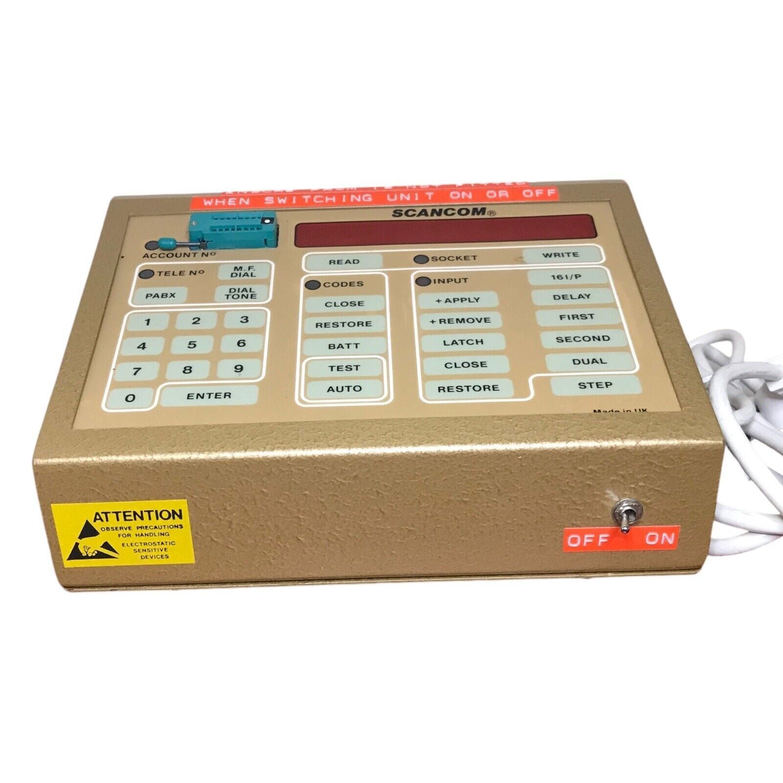 Vintage Scancom 7100 PROM Programmer – Fast Format, 1980s-1990s Made in UK Other by TheVoyageBird