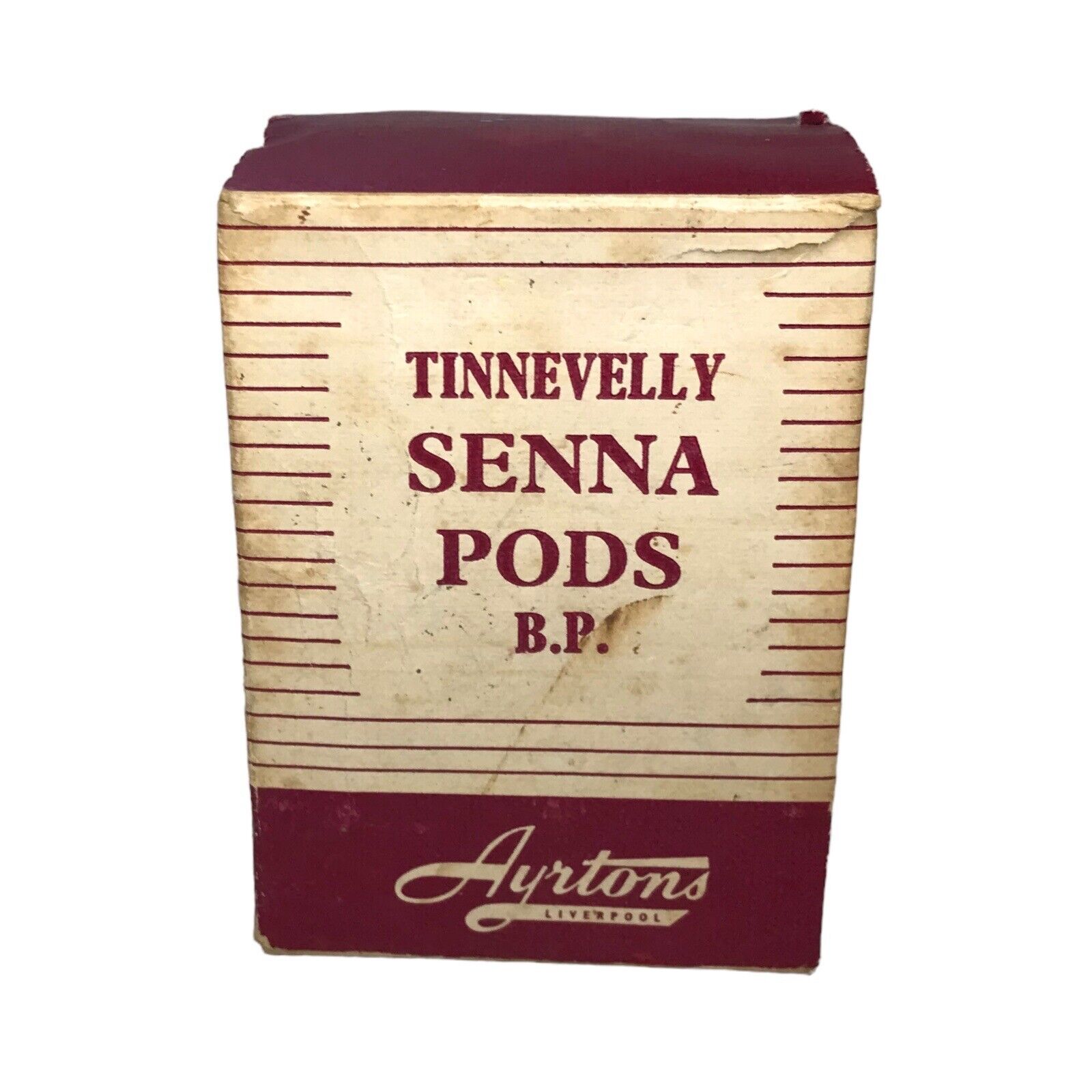 Vintage Tinnevelly Senna Pods B.P. by Ayrtons Liverpool Other Natural Remedies by TheVoyageBird