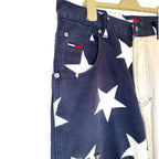 Vintage Tommy Hilfiger Jeans 32/32 Side Stripe Spell Out Big Flag Cargo Rare Jeans by TheVoyageBird