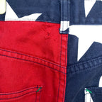 Vintage Tommy Hilfiger Jeans 32/32 Side Stripe Spell Out Big Flag Cargo Rare Jeans by TheVoyageBird