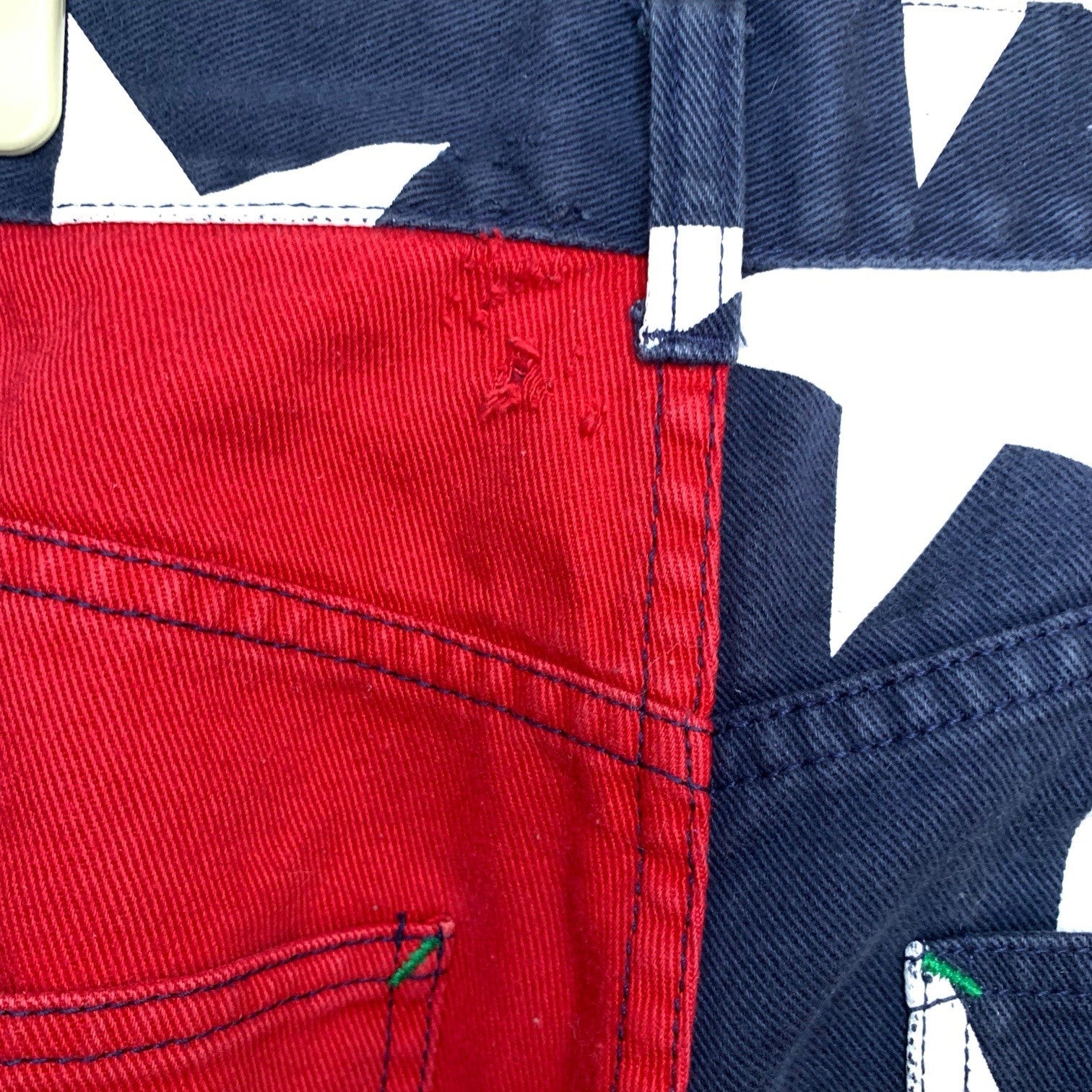 Vintage Tommy Hilfiger Jeans 32/32 Side Stripe Spell Out Big Flag Cargo Rare Jeans by TheVoyageBird