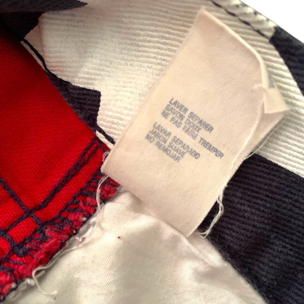 Vintage Tommy Hilfiger Jeans 32/32 Side Stripe Spell Out Big Flag Cargo Rare Jeans by TheVoyageBird