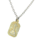 Vintage Virgin Mary Religious Pendant Medal Necklace Italy Saint Catholic Gift Medals & Medallions by TheVoyageBird