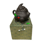 Vintage Yixing Zisha Teapot Square Circle Fang Yuan Heini Foo Dog w/ Box Pots by TheVoyageBird