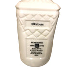 White Glass Decanter Bagley's Stolzle Glassworks - Centenary Edition 1990 - Rare Bagley/Sowerby/Davidson by TheVoyageBird