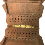 Wooden Elephant Cigarette Holder Hand Carved in India Vintage Cigarette Boxes by TheVoyageBird