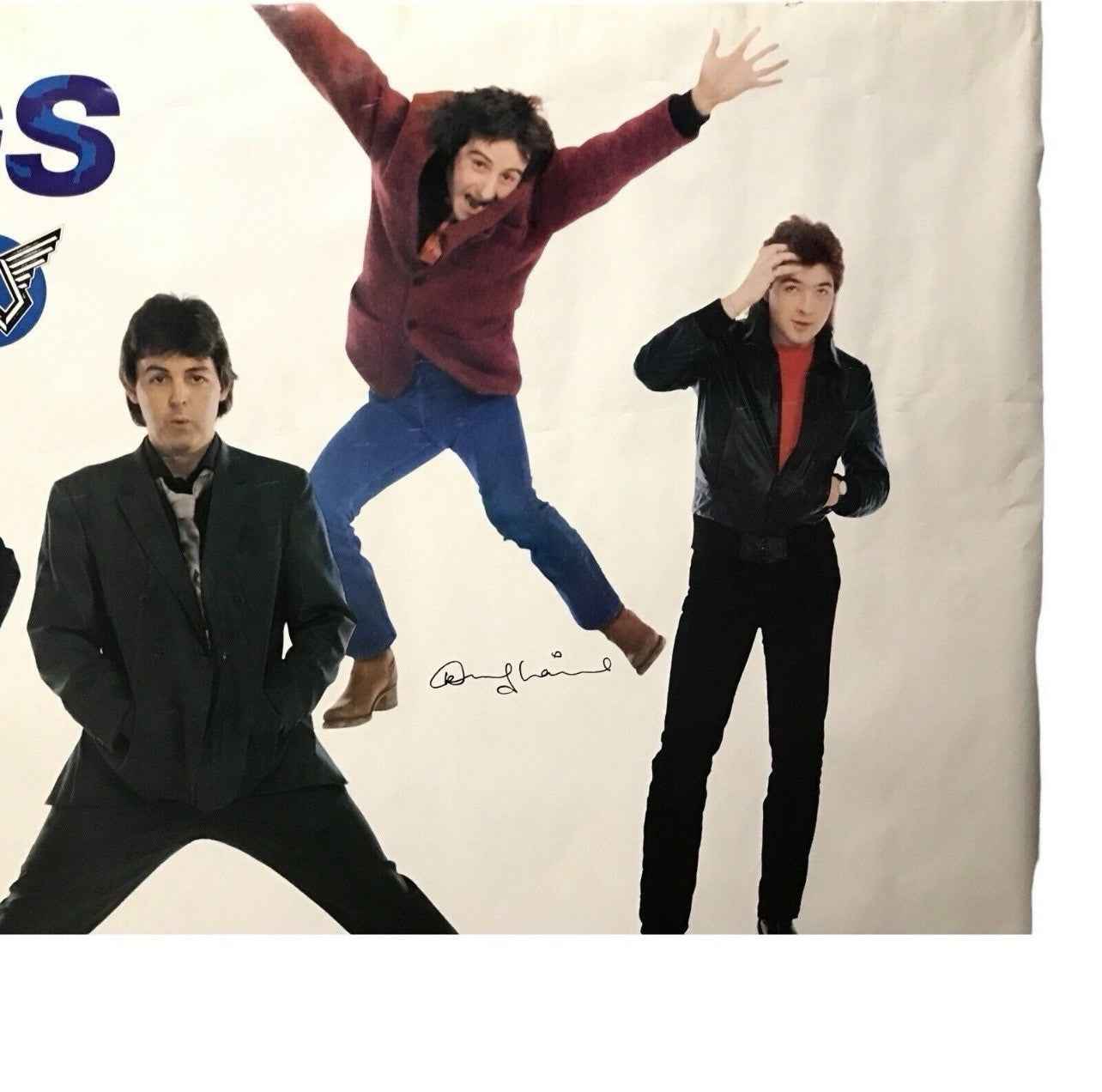 Vintage WINGS Band Promo Poster ORIGINAL 1979 Pace International No. 320 Size A1