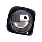 Vintage Black White Dice Table Lighter Ceramic Butane Refillable 1960s