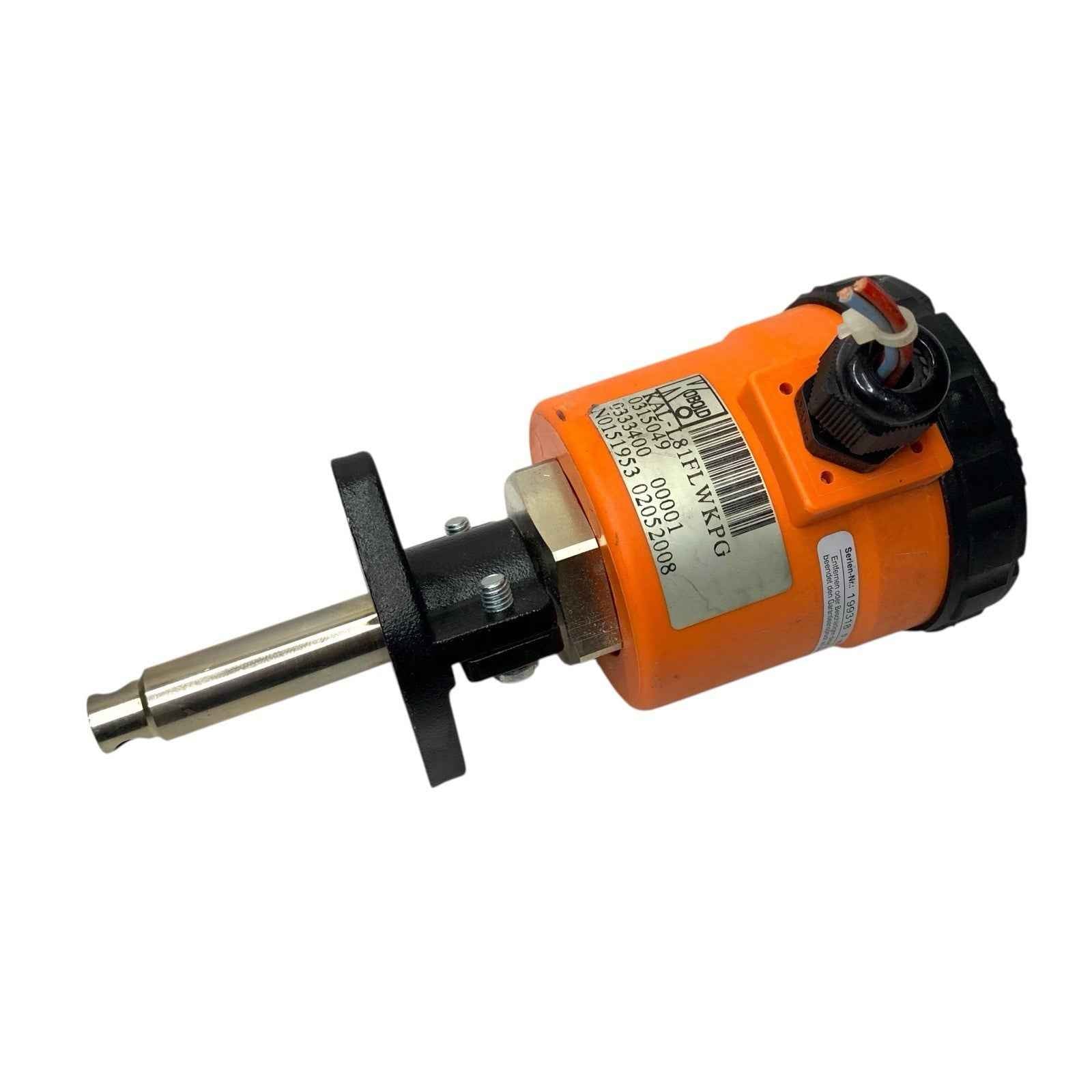 Kobold KAL-L Thermal Air Flow Switch 240V Insertion Sensor 8Bar HVAC Ventilation