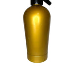 Vintage BOC Sparklets Soda Syphon Gold with Charger Key 1960s 1970s Barware