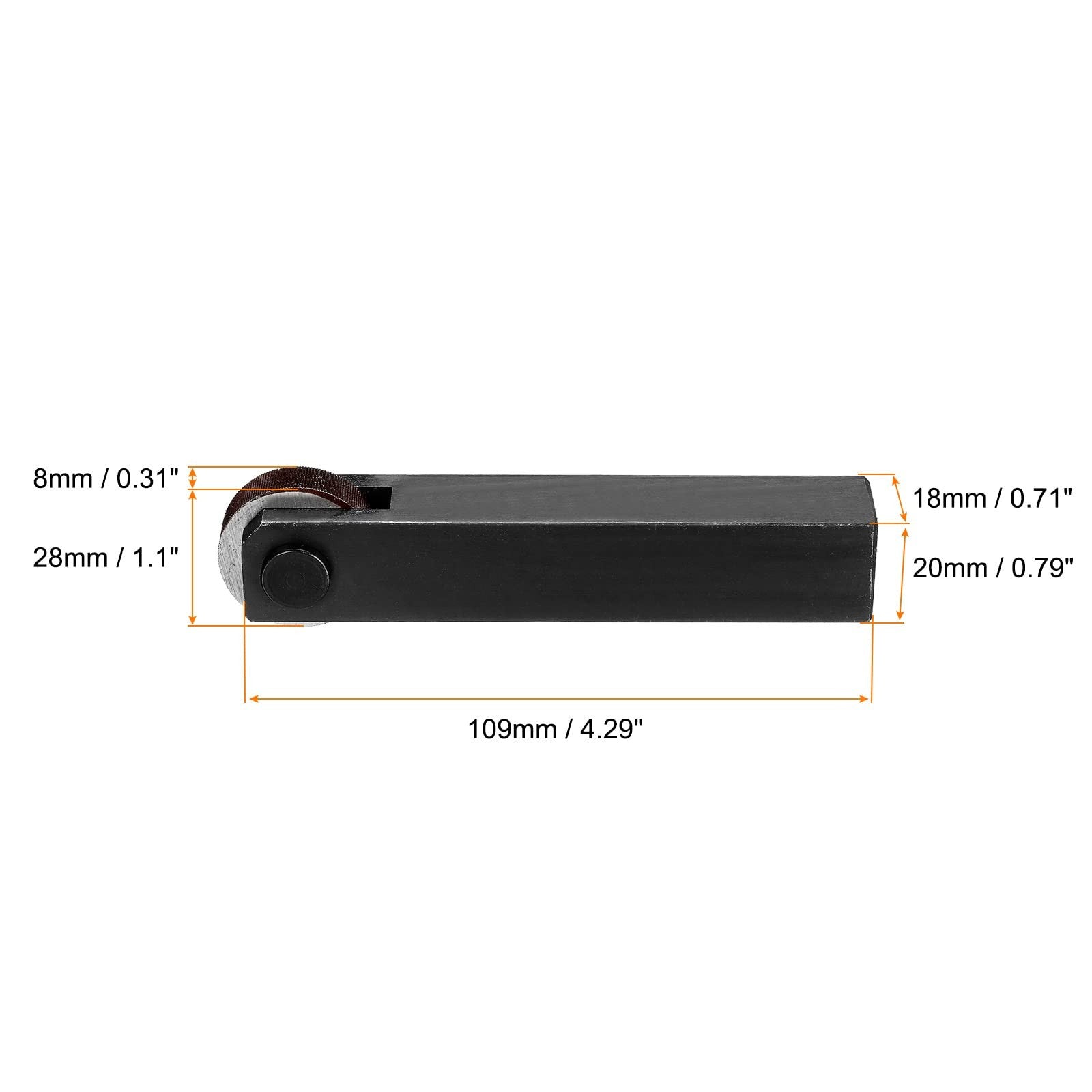 High Speed Steel Knurling Wheel Set 0.5mm Pitch Lathe Tool Durable Precision