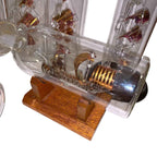 Bundle of 10 Glass Ships in Bottles Mayflower HMS Churchill Nautical Collection