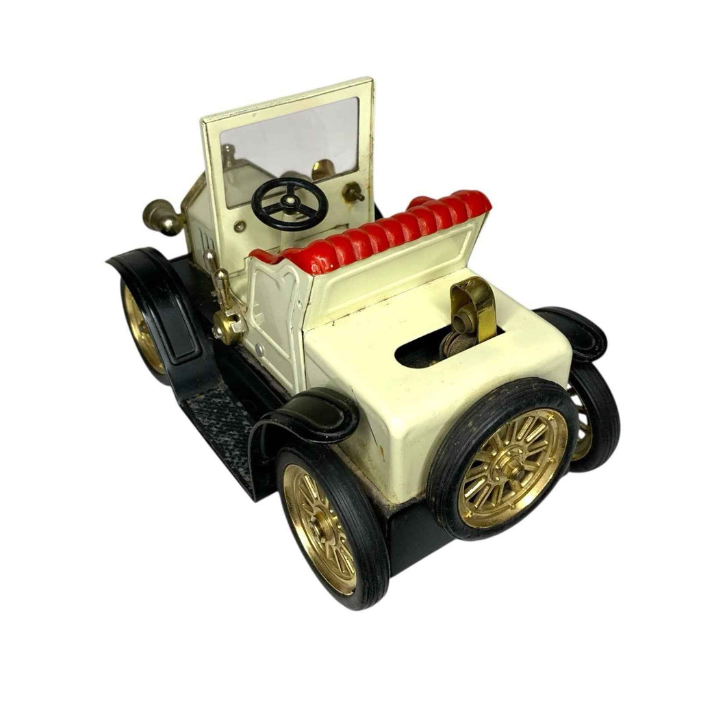Rare Vintage 1917 Ford Model T Style Metal Table Lighter w/ Cigarette Tray Japan