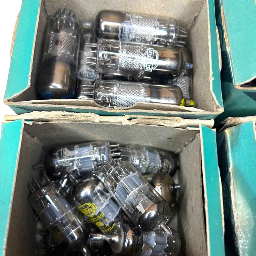 Bundle 129 x Valve Tubes - Mullard Mazda 30C 30P12 PL82 EF184 PCL83 PCC89 PL81