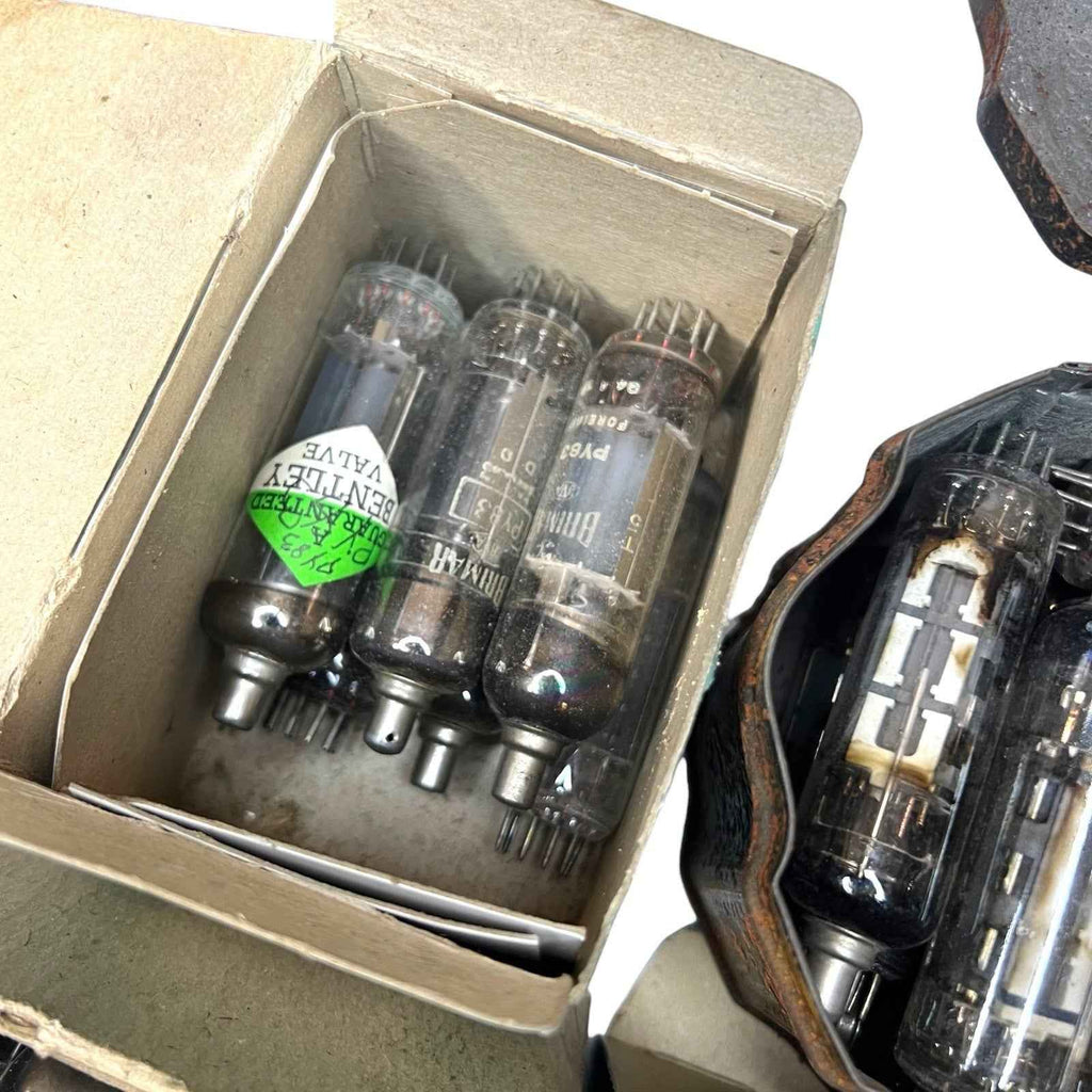 Bundle 129 x Valve Tubes - Mullard Mazda 30C 30P12 PL82 EF184 PCL83 PCC89 PL81