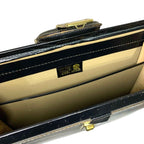 Vintage Papworth Leather Luggage Lawyers Doctors Attache Briefcase Brown Case