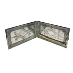 WW2 Trench Art Aluminium Cigarette Case Mosque & Ship Egypt N. Africa c.1943 –47