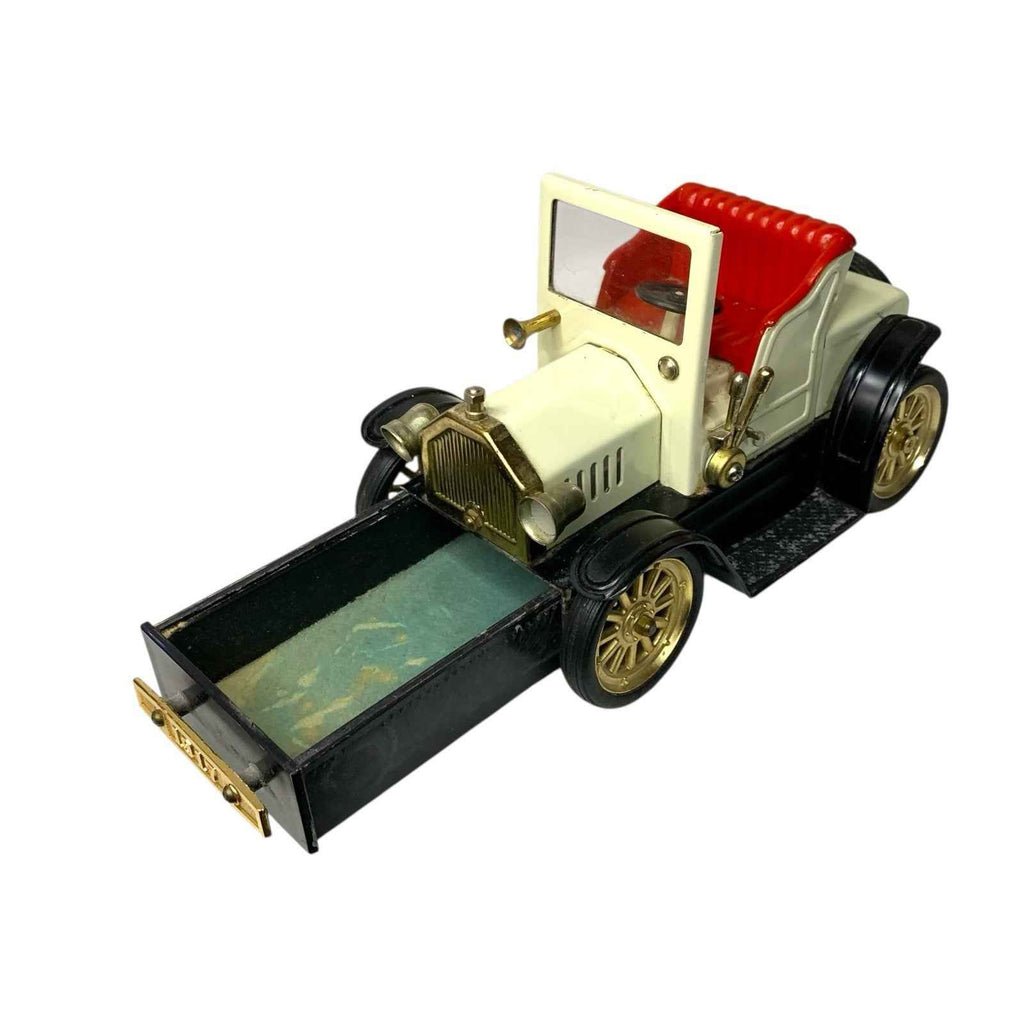 Rare Vintage 1917 Ford Model T Style Metal Table Lighter w/ Cigarette Tray Japan