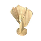 925 Sterling Silver Crystal Pavé Ball Pendant Chain Necklace Round Sparkle Gift