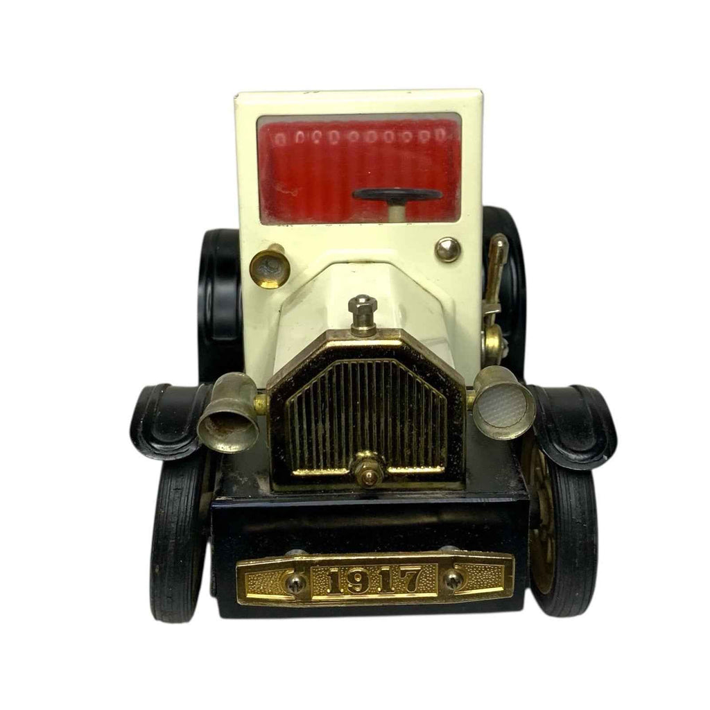 Rare Vintage 1917 Ford Model T Style Metal Table Lighter w/ Cigarette Tray Japan