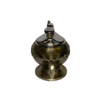 Vintage Gold Tone Brass Aladdin Genie Lamp Table Lighter Ornate Figural Japan